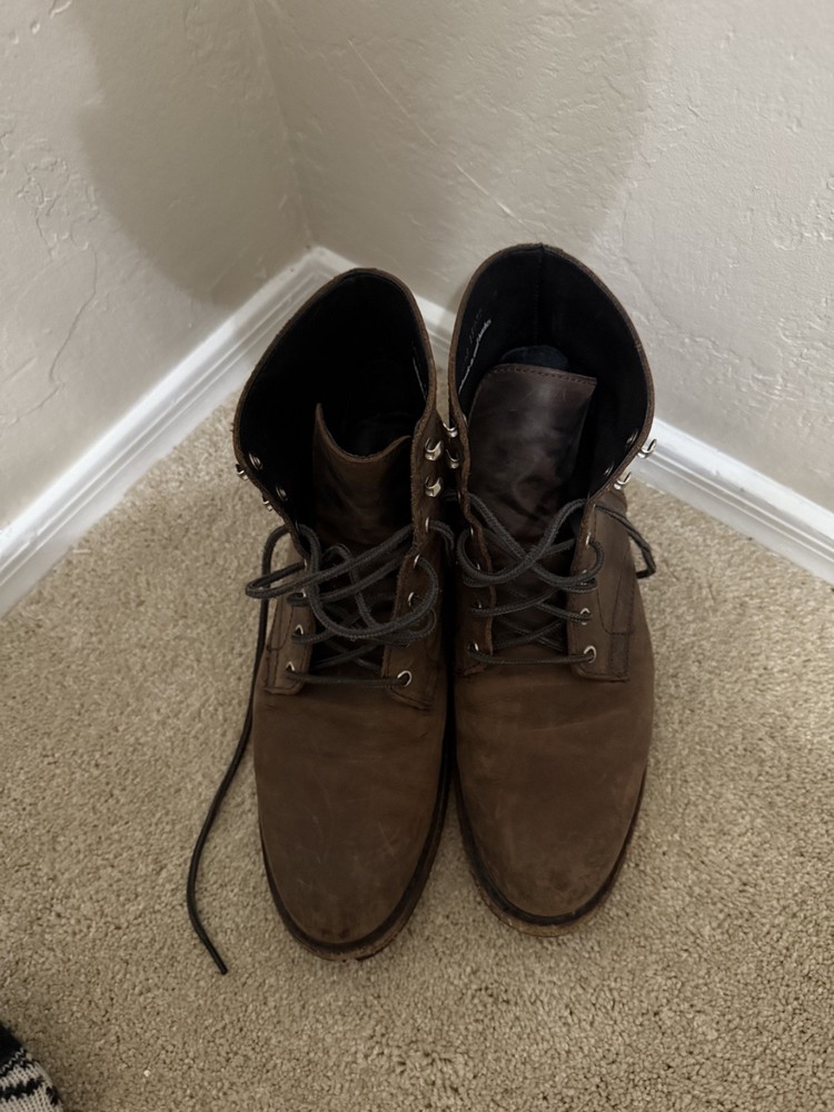 Thursday Boot Co. President Tobacco Leather Boots for Men - US Size 9.5