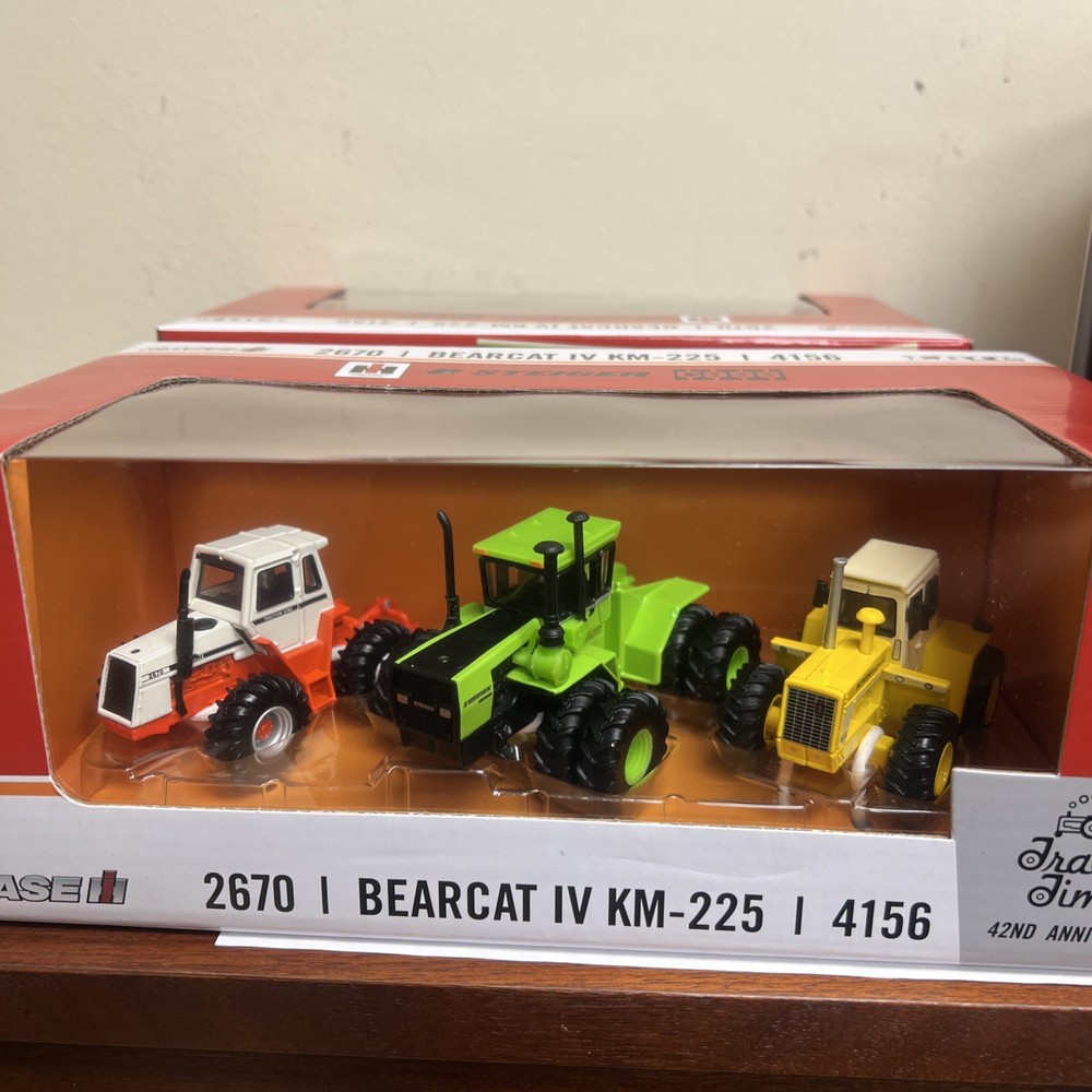 1/64 Ertl Case/Steiger/International 3 Piece Set 2025 Toy Tractor Times