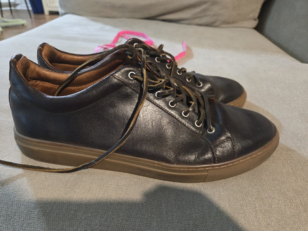 Thursday Shoes Everyday Premier Low Top Leather Sneakers Mens 12