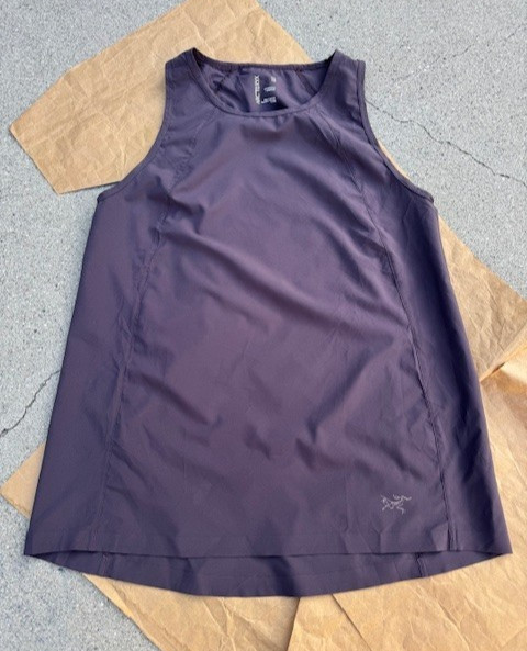 Arcteryx Contenta Sleeveless Top Tank Purple Gym Hiking Climbing Women's Sz XS