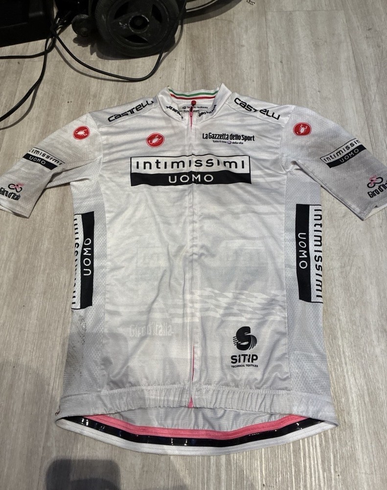 Castelli White Giro dItalia M Short Sleeve