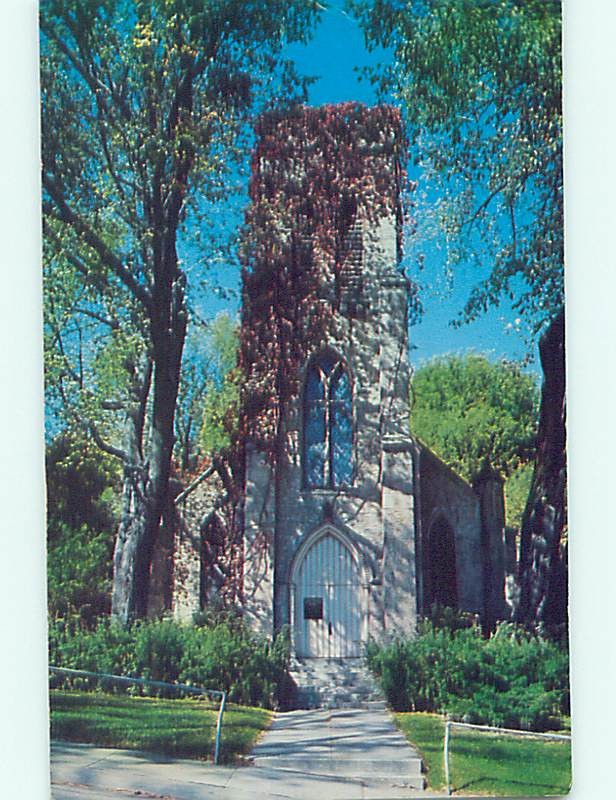 Unused Pre-1980 CHURCH SCENE Galena Illinois IL hs7016@