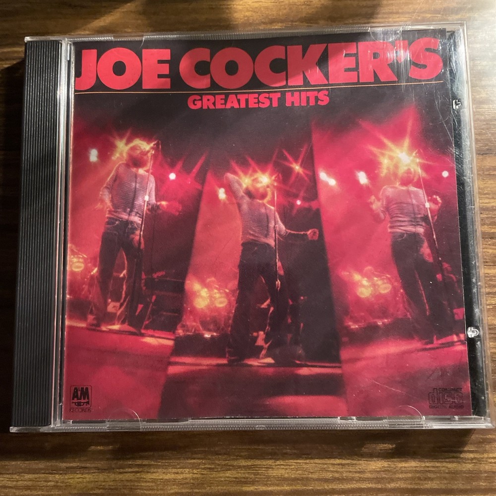 Joe Cocker's Greatest Hits by Joe Cocker (CD, Oct-1987, A&M Records)