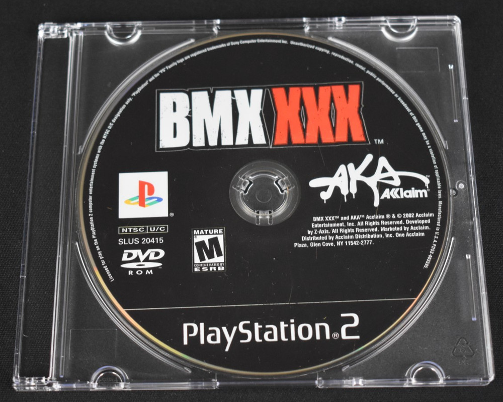 BMX XXX for Sony PlayStation 2 PS2 Disc Only TESTED