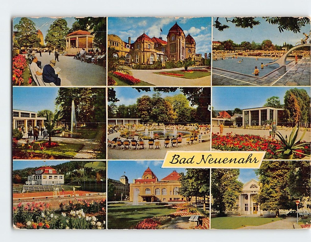 Postcard Bad Neuenahr Germany