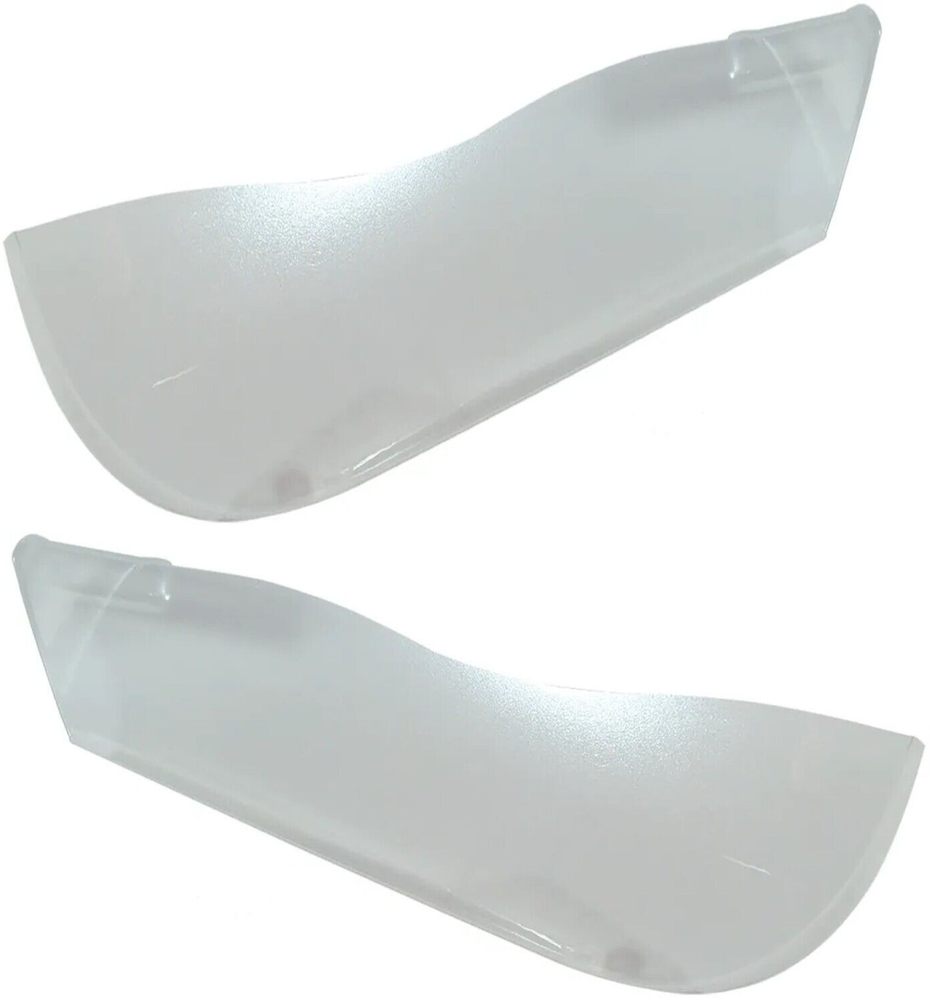 US MADE 2014 - 2019 Corvette Sill Ease Door Kickers Guards Clear Pair C7 NEW