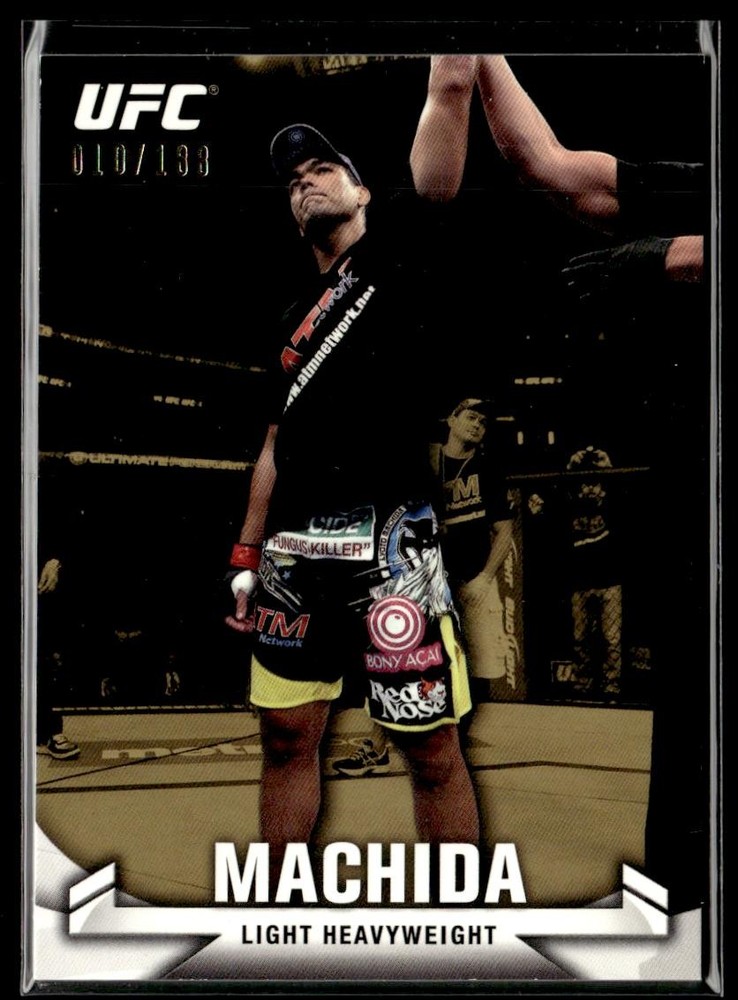 2013 Topps UFC Knockout Lyoto Machida Gold #/188 HSC