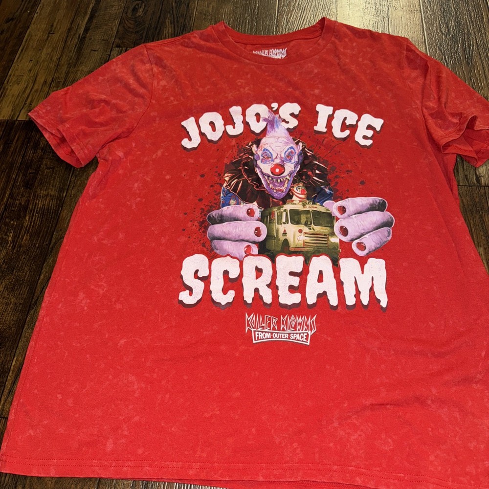 Killer Clowns From Outer Space Jojo Ice Cream Graphic Tee 2XL Mens T-Shirt