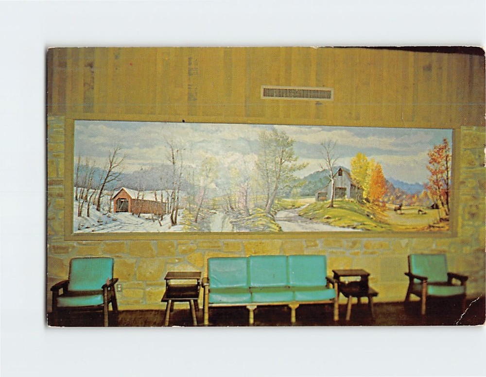 Postcard The Four Seasons Abe Martin Lodge Nashville Indiana USA
