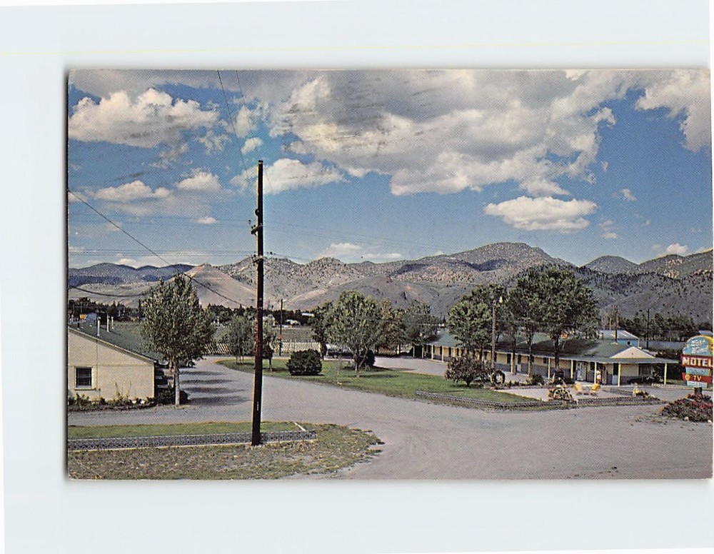 Postcard West Wind Motel Salida Colorado USA