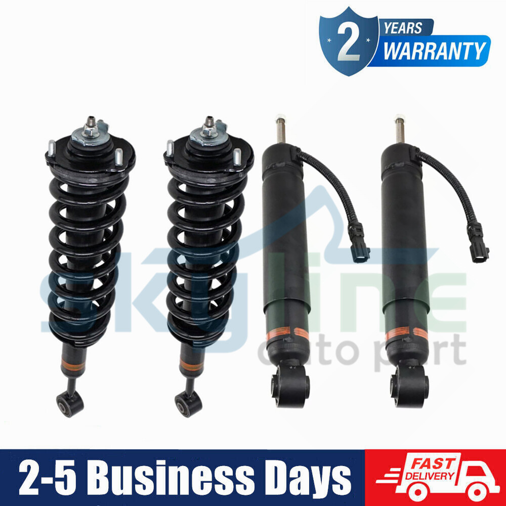 4pcs Front Rear Shock Struts Assys Fit Lexus GX400 GX460 Toyota Land Cruiser