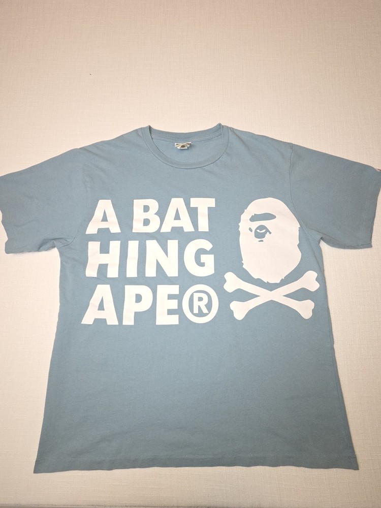 A Bathing Ape Light Blue T-shirt Size 2XL