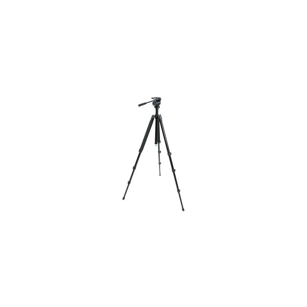 Celestron TrailSeeker 4-section Aluminum Tripod with 2-Way Pan Head - Black
