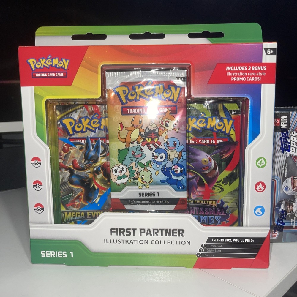 Pokemon TCG First Partner Illustration Collection Series 1 New Factory Sealed