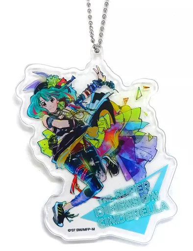 Macross Delta Ranka Lee Acrylic Keychain Anime Collectible Japan Import Used