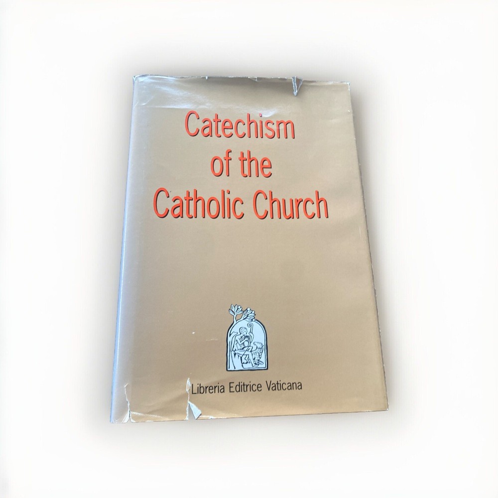 Catechism of the Catholic Church 1994 Vintage Hardcover Book HCDJ