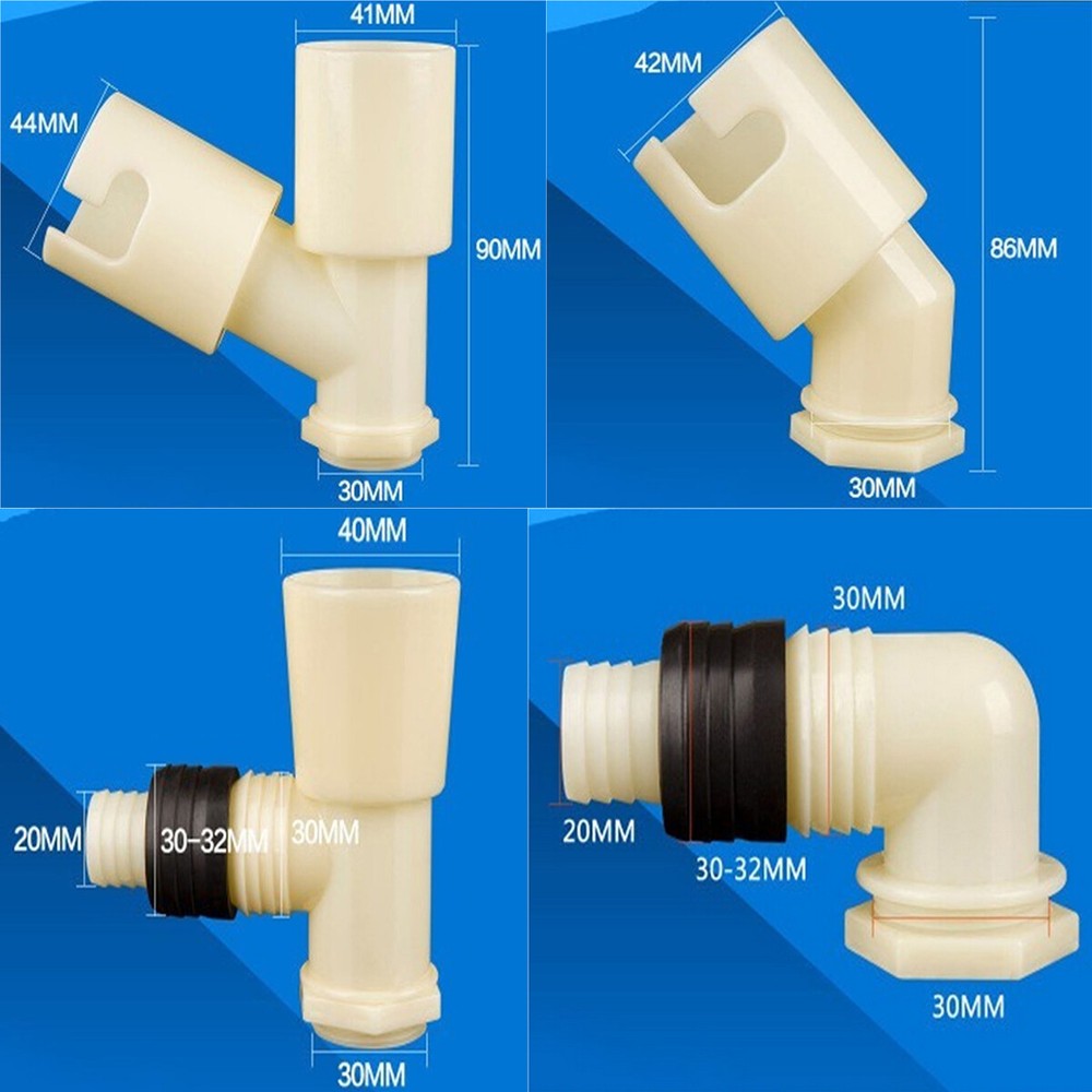Washing Machine Drain Elbow Y-Shaped Floor Drain Connector Accessories