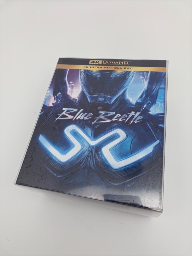 Manta Lab Blue Beetle 4K Uhd +2D Blu-Ray Steelbook 1-Click Boxset, New/Sealed