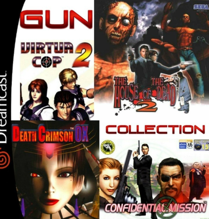 Gun collection Sega dreamcast game