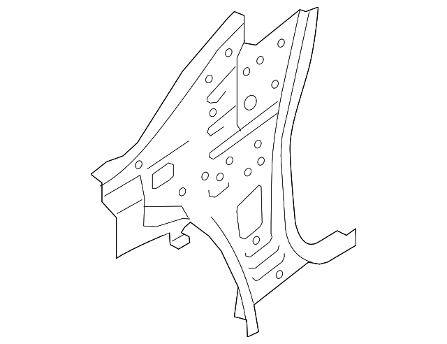 Genuine Nissan Inner Hinge Pillar G6240-3SGMA
