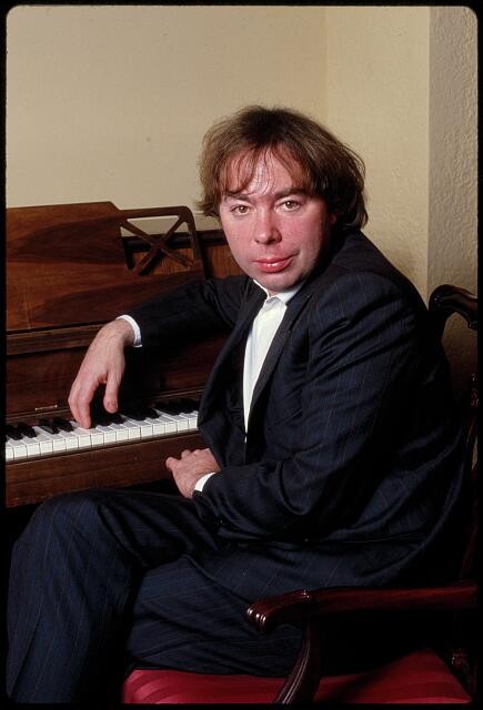 Photo:Andrew Lloyd Webber, English composer, Majestic Theater, NYC 8