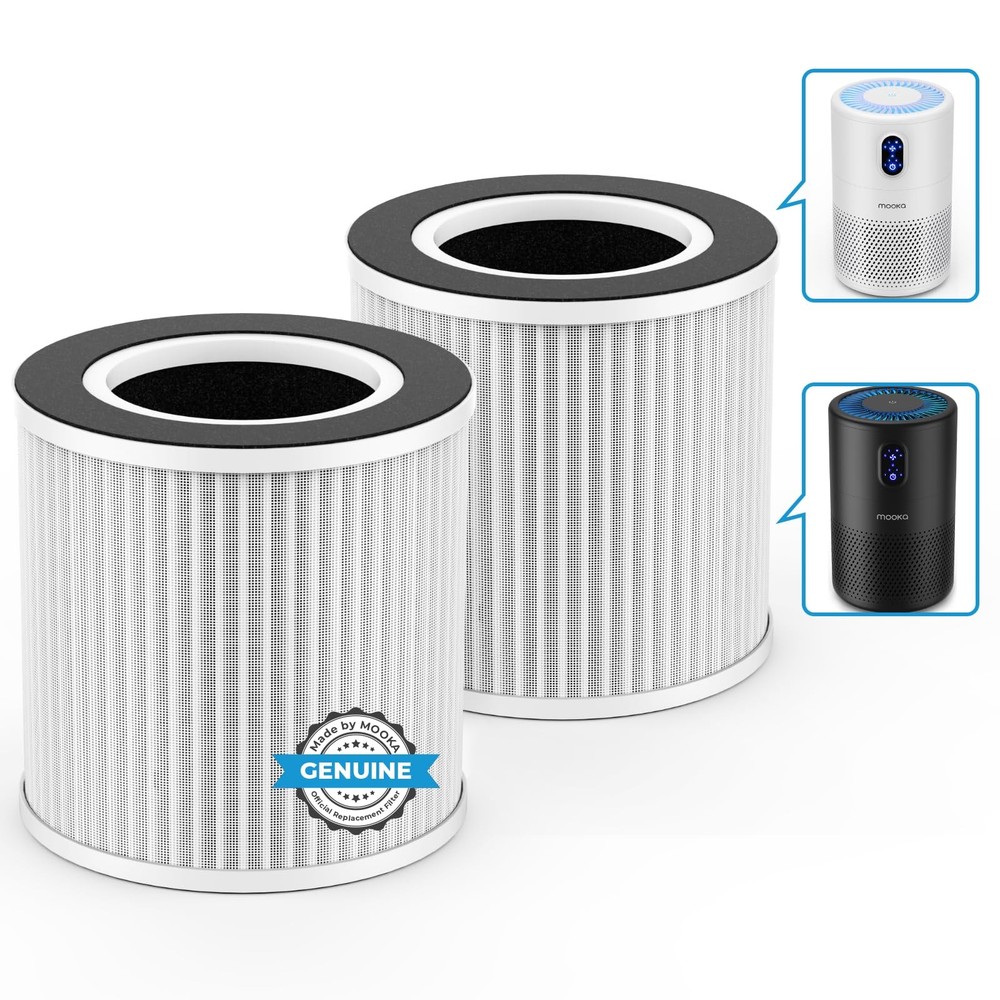 Official Certified HEPA Filter Replacement for B-D02L B-D02 Air Purifier 2-Pack