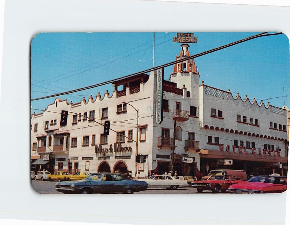 Postcard Hotel Caesar Tijuana BC Mexico