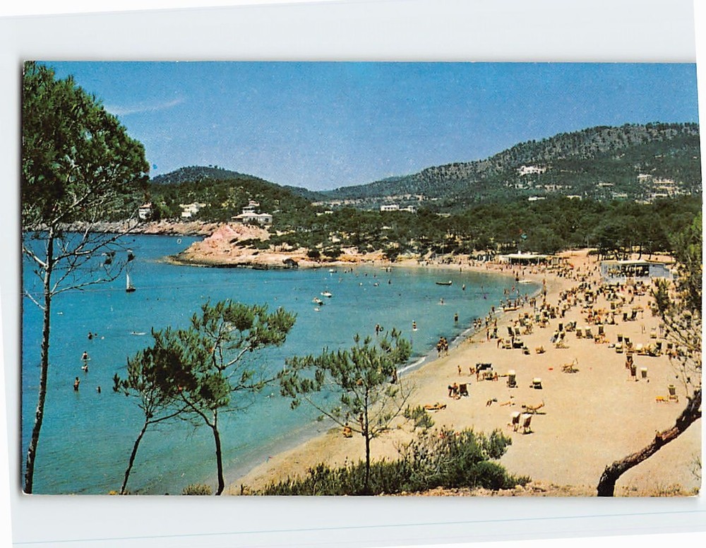 Postcard Paguera Beach Mallorca Spain