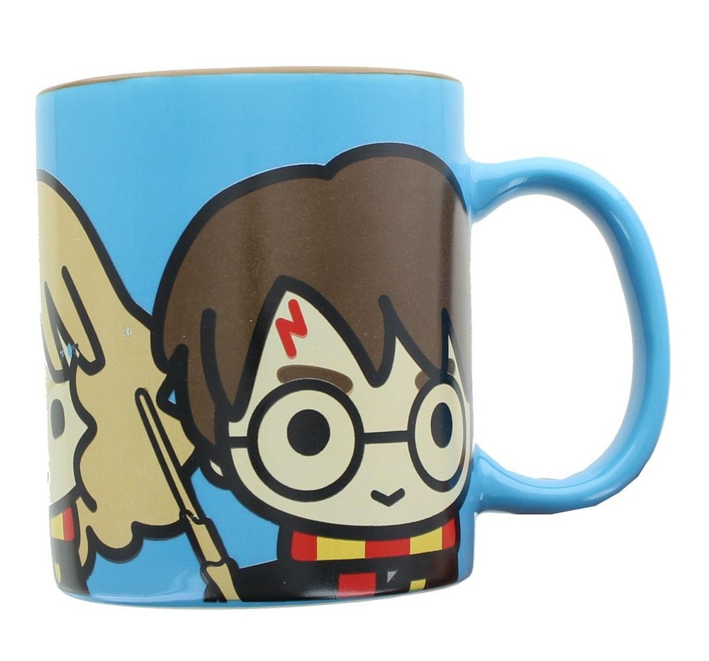 Harry Potter Chibi Characters 11oz Ceramic Coffee Mug - Hogwarts Themed Drinkware  