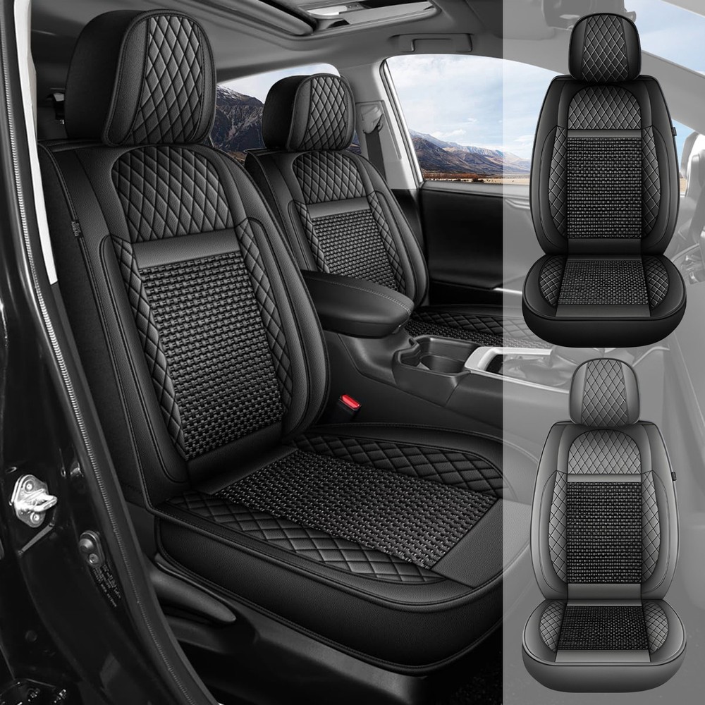 Seat Covers For Lincoln Nautilus 2019-2021 PU Leather Car Cushion (2/5 Seats)