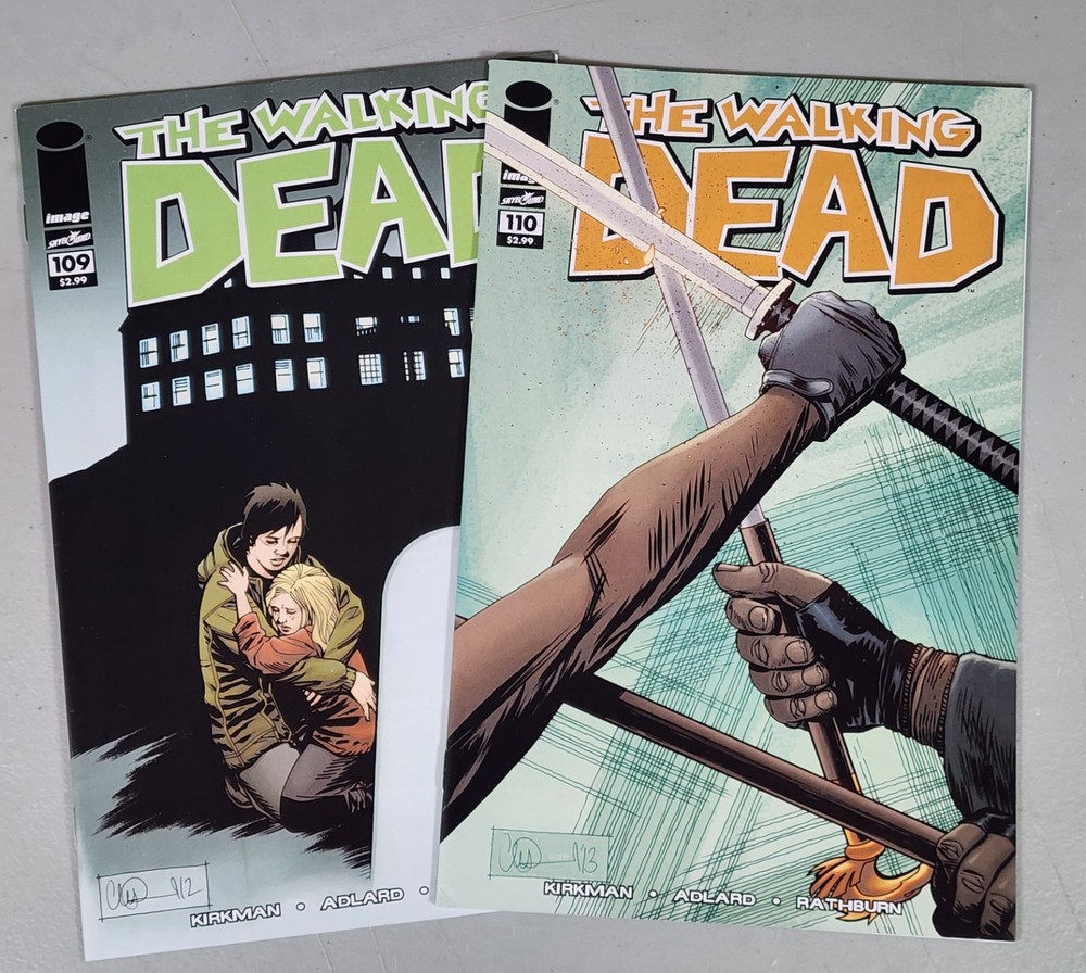 The Walking Dead #109 & 110 NM Image Comics 2013