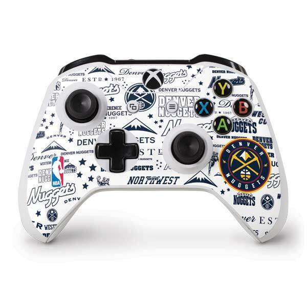 NBA Denver Nuggets Xbox One S Controller Skin - Denver Nuggets Historic Blast
