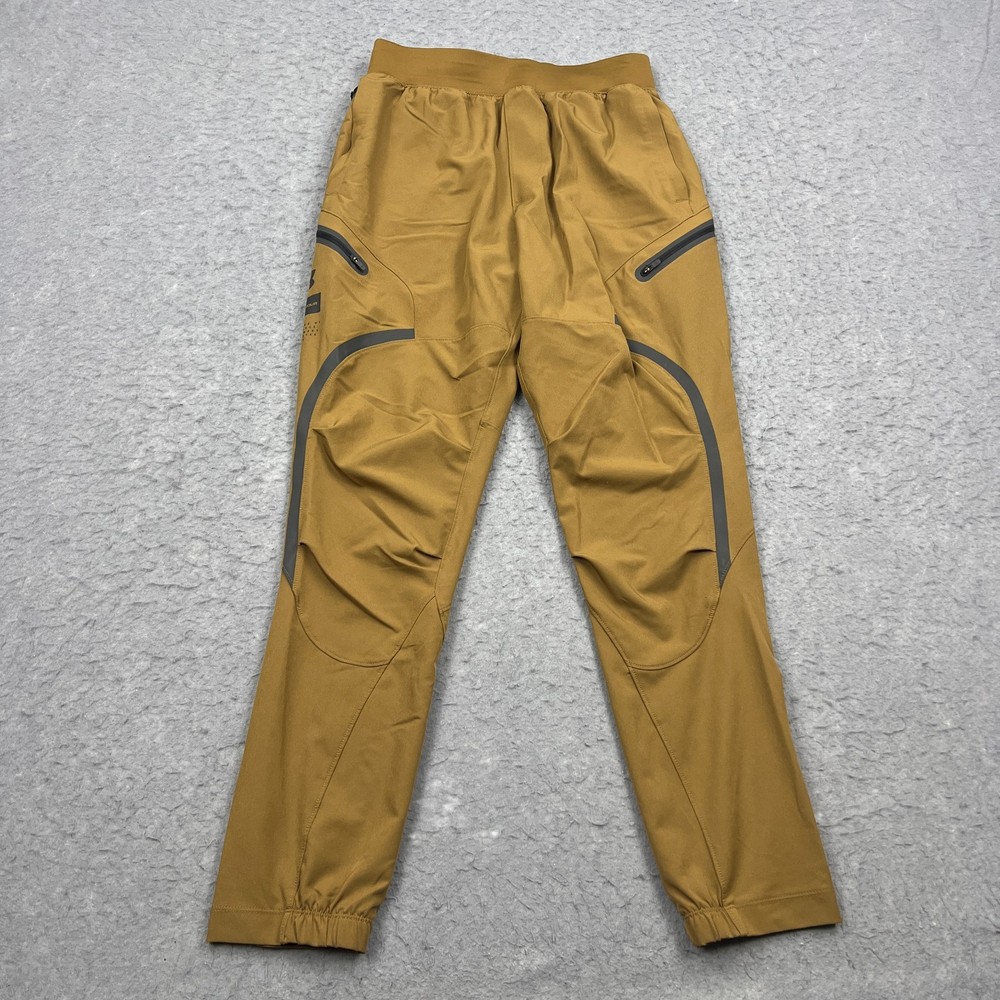 Under Armour Unstoppable Cargo Pants Mens Medium Brown Performance Joggers Gym