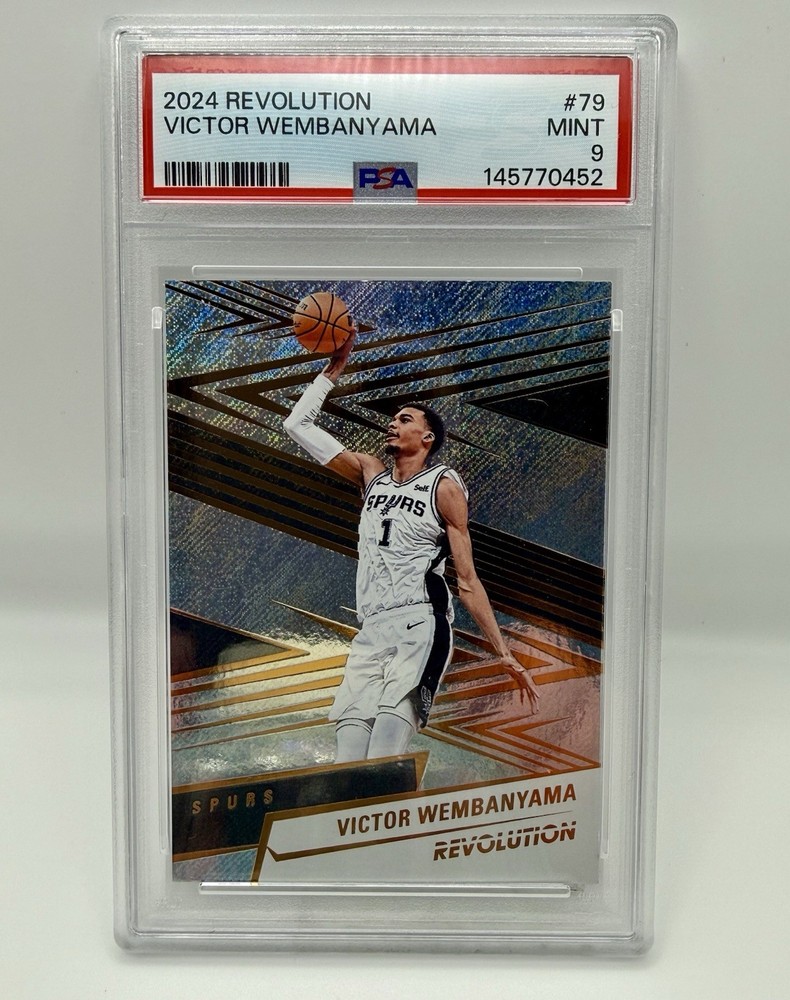 2024-25 Panini Revolution - Victor Wembanyama #79 PSA 9 San Antonio Spurs