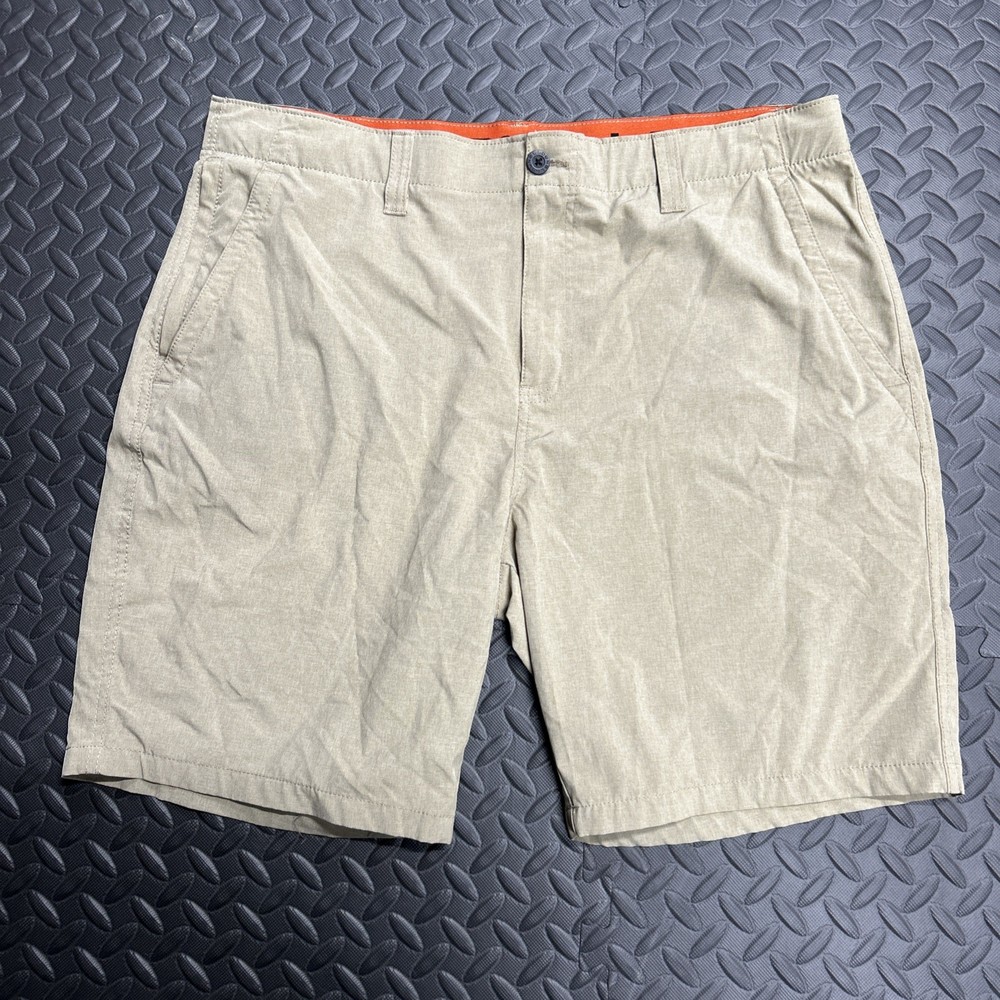 Denali Walk Shorts Mens 38 Khaki Performance Stretch Hybrid Hiking Outdoor NWT