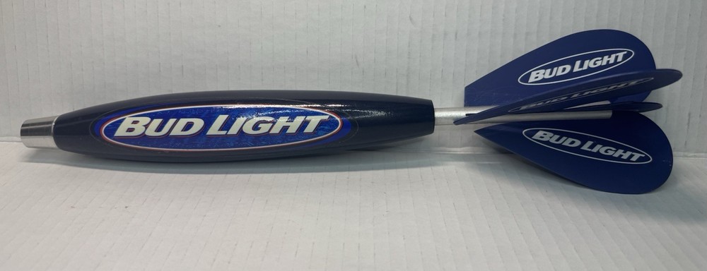 Bud Light Dart Tap Handle Ultra Rare.  Combined Shipping Read Description