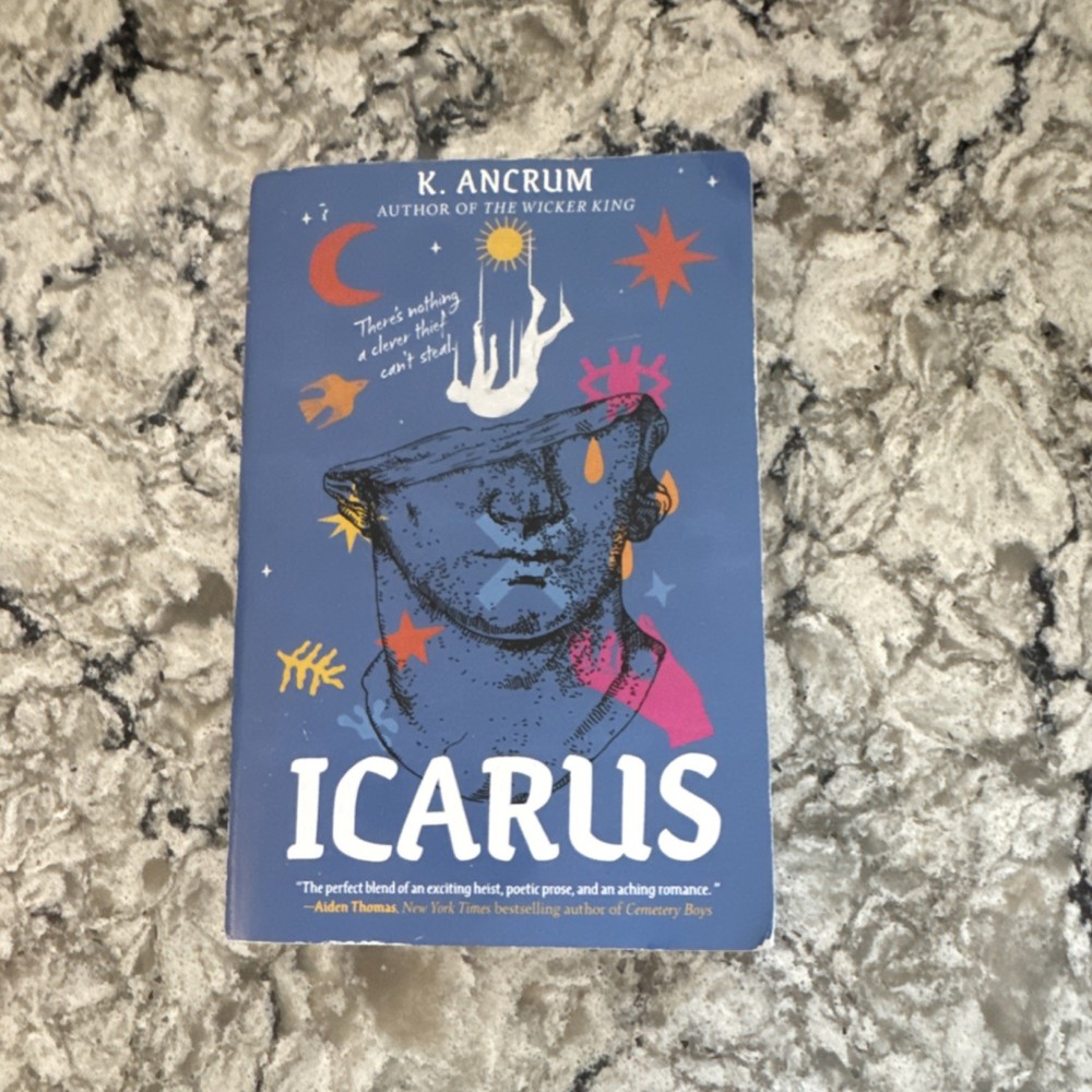 K. Ancrum Icarus Paperback Harper Fiction Novel English