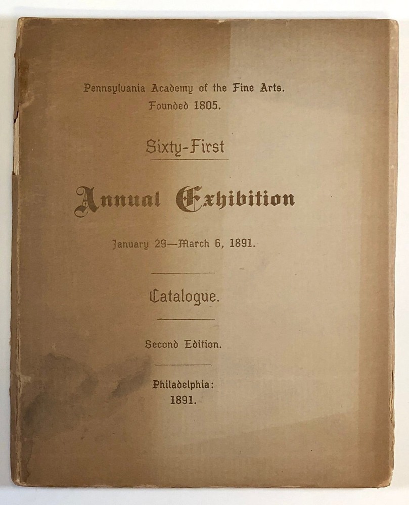 n/a / Pennsylvania Academy of Fine Arts Catalogue of the Sixty-First Annual-image