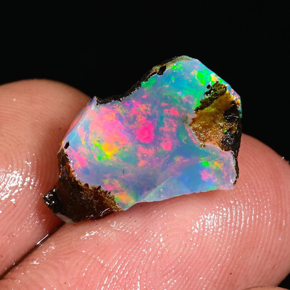 Opal Gemstone Rough Opal Jewelry Ethiopian Crystal Opal Oil Rough M-64