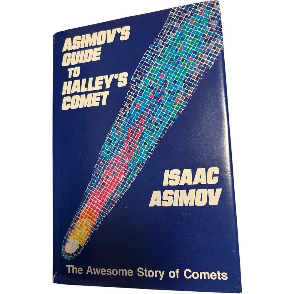 Asimov's Guide to Halley's Comet Isaac Asimov Book Club Edition 1985 Vintage HC