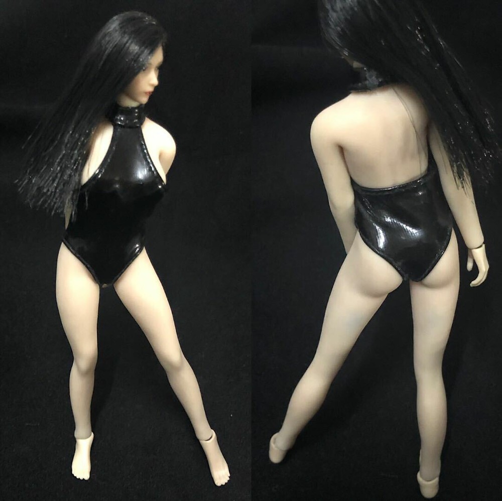1/12 Scale Clothes Female Swimsuit Set Model for 6