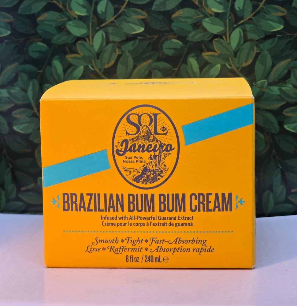 Pre-owned but not used-Sol de Janeiro Brazilian Bum Bum Cream 8.1 Fl Oz / 240 ML
