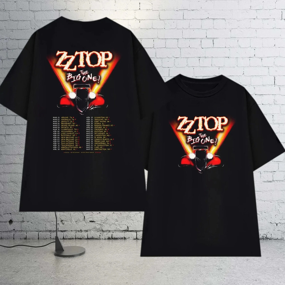 ZZ Top the Big One Tour 2026 T-shirt