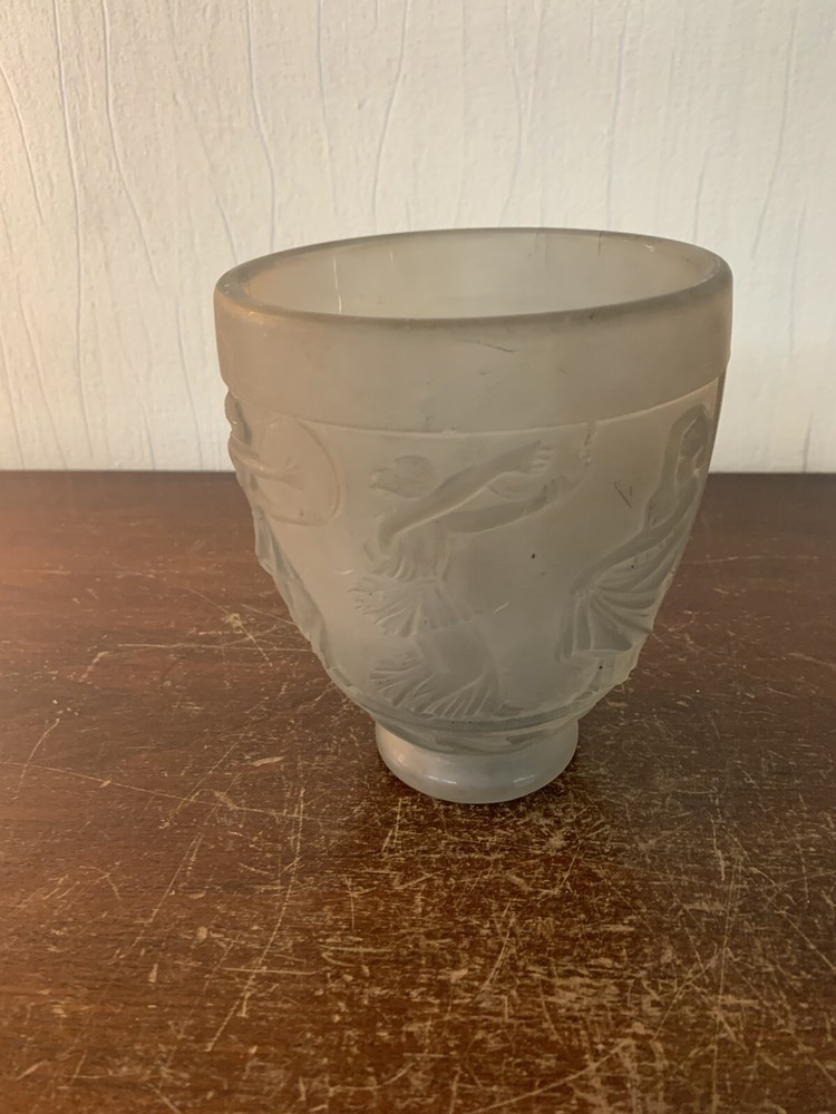 Georges De Feure Glass Paste Vase Model 10