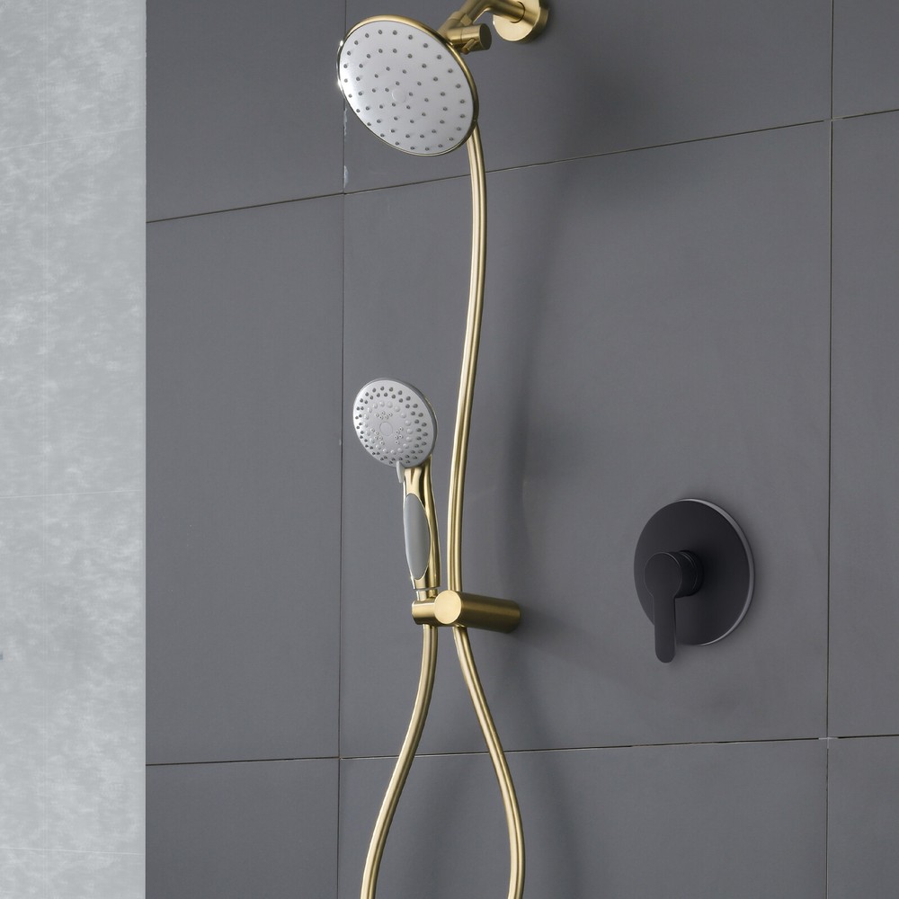 Wall Mount Shower Mixer Tap Valve for Hot and Cold Water Control  