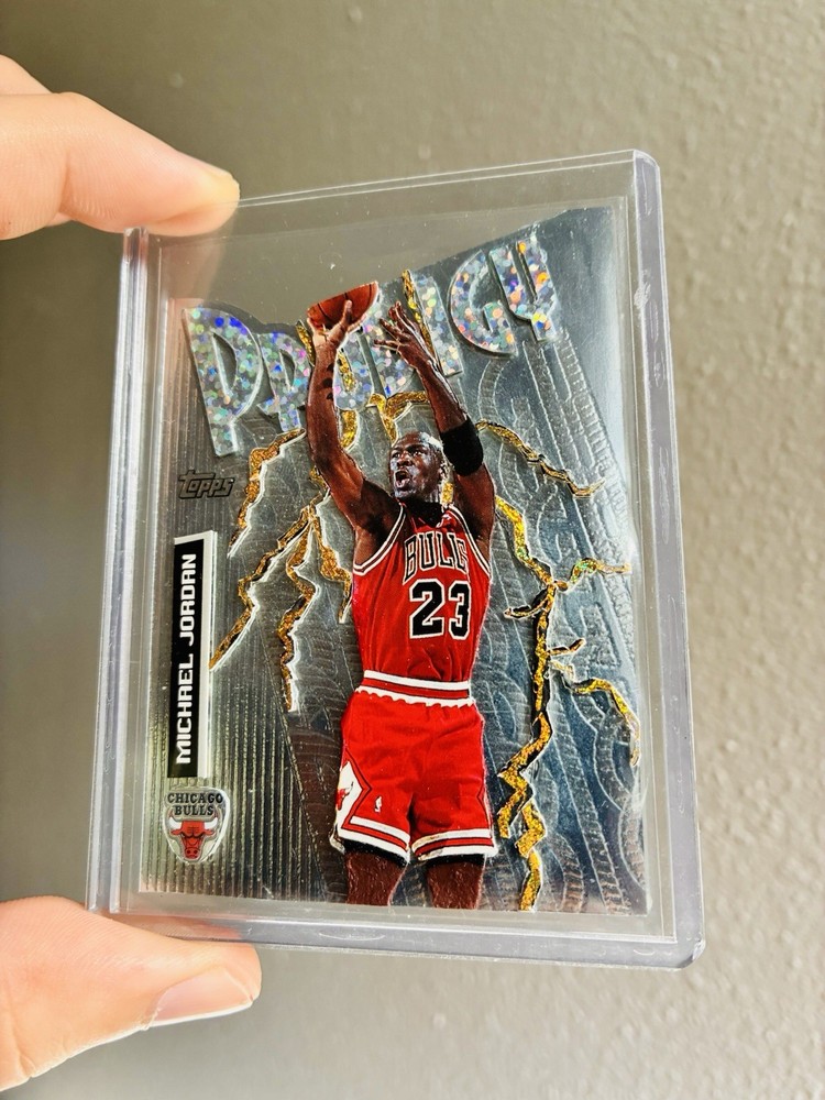 Jordan Prodigy Electrified Custom Art 1/1 Basketball Card