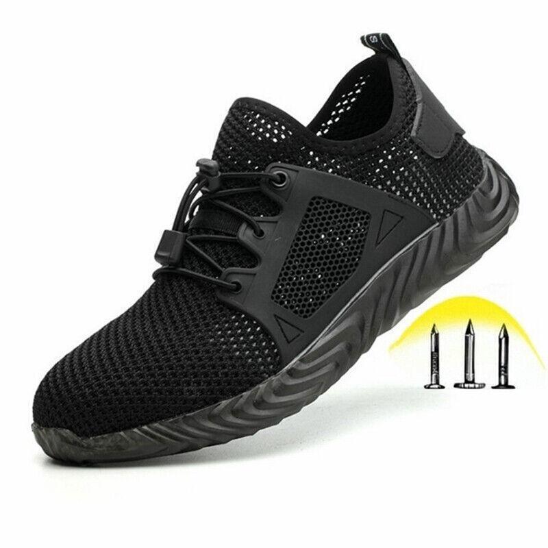 Steel Toe Work Boots Lightweight Safety Shoes for Men and Women