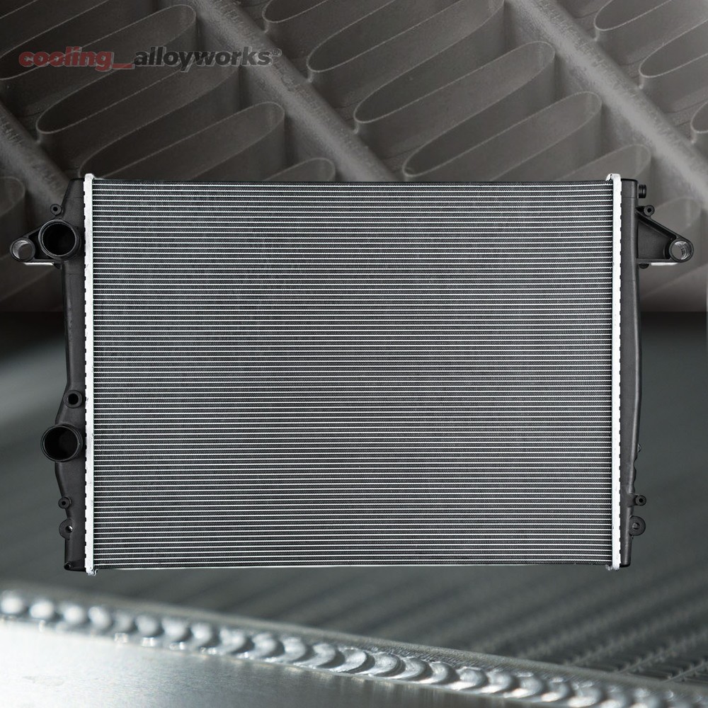 Radiator Fit 2009-2018 11 Maserati Quattroporte GranTurismo GranCabrio 4.7L V8