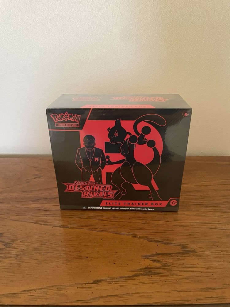 Pokemon TCG: S&V Destined Rivals Factory Sealed Elite Trainer Box