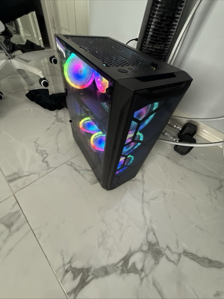STGAubron Gaming Desktop PC Intel Core I7 3.4GHZ/3.9GHZ, Radeon Graphics